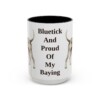 15oz-bluetick-coonhound-mug-humor-black-front 15oz Funny Bluetick Coonhound Mug, Black, front view