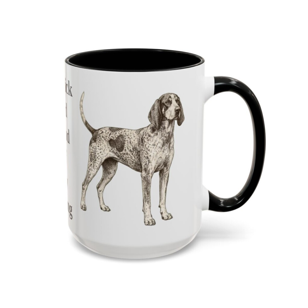15oz-bluetick-coonhound-mug-humor-black-right 15oz Funny Bluetick Coonhound Mug, Black, right side view