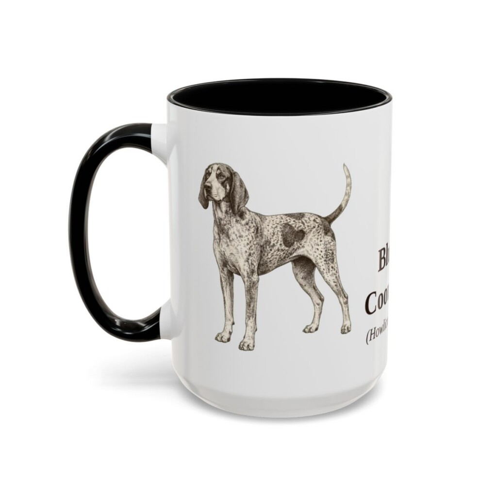 15oz-bluetick-coonhound-mug-latin-black-left-1 15oz Bluetick Coonhound Latin Mug, Black, left side view