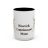 15oz bluetick coonhound mug, Black