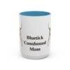 15oz bluetick coonhound mug, Light Blue