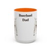 15oz Boerboel Dog Dad Mug, Orange, front view