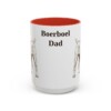 15oz Boerboel Dog Dad Mug, Red, front view