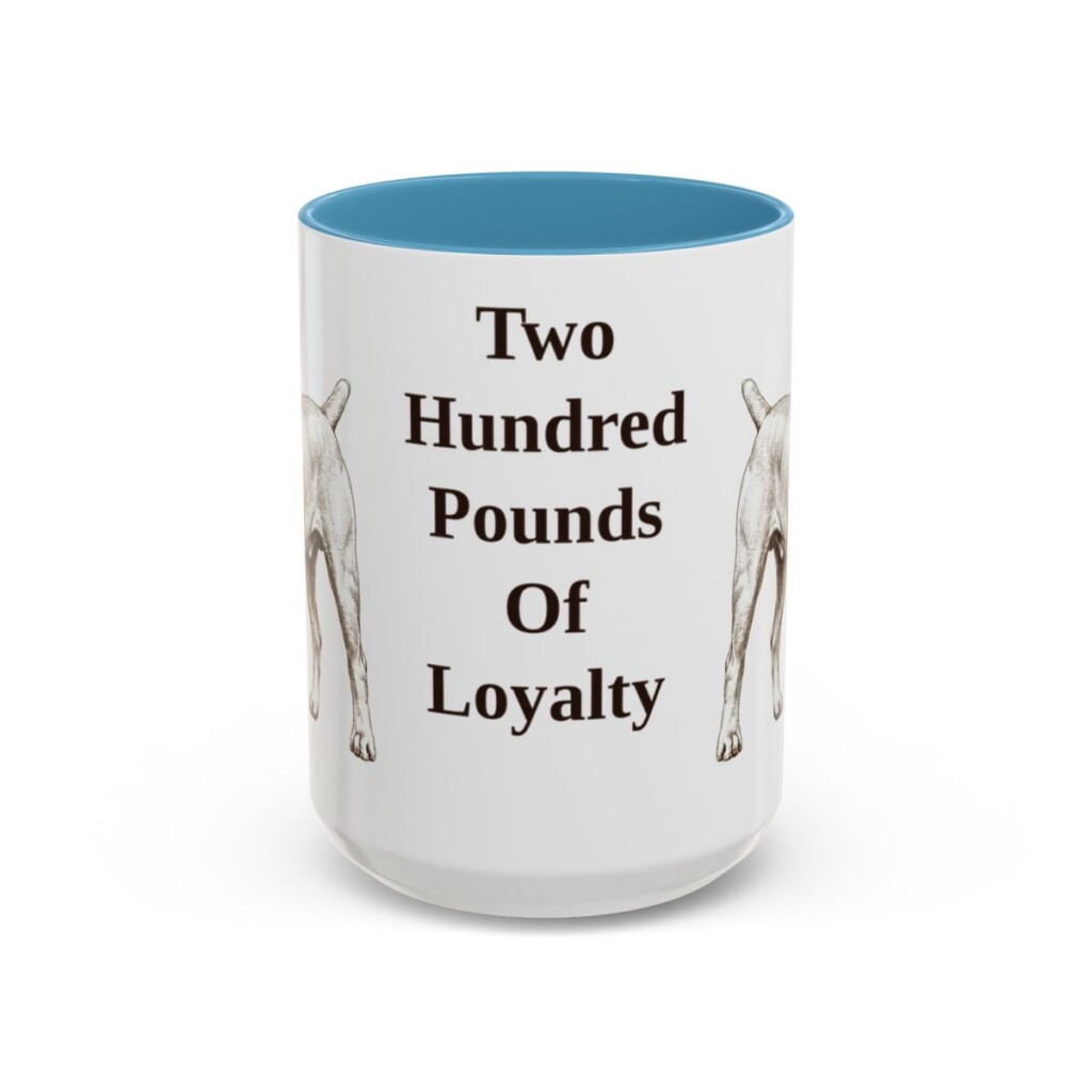 15oz-boerboel-mug-humor-light-blue 15oz Funny Boerboel Mug, Light Blue, front view