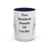 15oz-boerboel-mug-humor-navy 15oz Funny Boerboel Mug, Navy, front view