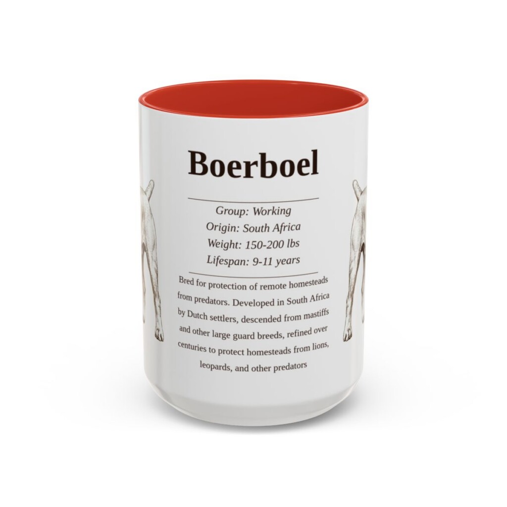 15oz-boerboel-mug-writeup-red 15oz boerboel mug, Red