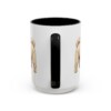 15oz Bolognese Mug, Black, back view