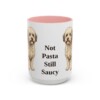 15oz Funny Bolognese Mug, Pink, front view
