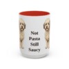 15oz Funny Bolognese Mug, Red, front view