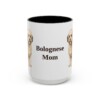 15oz-bolognese-mug-mom-black-front 15oz Bolognese Dog Mom Mug, Black, front view