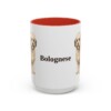 15oz Bolognese Mug, Red, front view