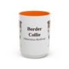 15oz-border-collie-mug-latin-orange 15oz Border Collie Latin Mug, Orange, front view