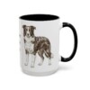 15oz-border-collie-mug-mom-black-right 15oz Border Collie Dog Mom Mug, Black, right side view
