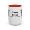 15oz border terrier mug, Red