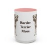 15oz border terrier mug, Pink