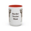 15oz border terrier mug, Red