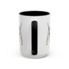 15oz border terrier mug, Black