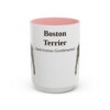 15oz-boston-terrier-mug-latin-pink 15oz Boston Terrier Latin Mug, Pink, front view
