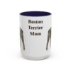 15oz boston terrier mug, Navy