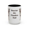 15oz-bouvier-des-flandres-mug-dad-black-front 15oz Bouvier des Flandres Dog Dad Mug, Black, front view