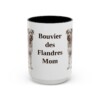 15oz bouvier des flandres mug, Black