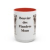 15oz bouvier des flandres mug, Red