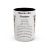 15oz bouvier des flandres mug, Black