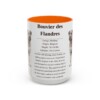 15oz bouvier des flandres mug, Orange