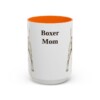 15oz boxer mug, Orange