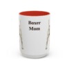 15oz boxer mug, Red