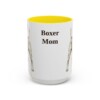 15oz boxer mug, Yellow