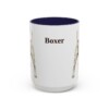 15oz Boxer Mug, Navy, front view