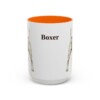 15oz Boxer Mug, Orange, front view