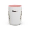 15oz Boxer Mug, Pink, front view
