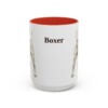15oz Boxer Mug, Red, front view