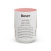 15oz boxer mug, Pink