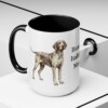 15oz-bracco-italiano-mug-mom-black-context-2 15oz Bracco Italiano Dog Mom Mug, Black, lifestyle photo