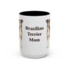 15oz brazilian terrier mug, Black