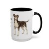 15oz brazilian terrier mug, Black
