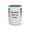 15oz brazilian terrier mug, Light Blue
