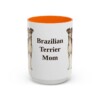 15oz brazilian terrier mug, Orange