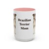 15oz brazilian terrier mug, Pink