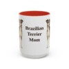 15oz brazilian terrier mug, Red