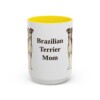 15oz brazilian terrier mug, Yellow