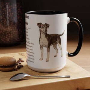 15oz brazilian terrier mug, Black