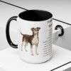 15oz brazilian terrier mug, Black