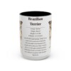 15oz brazilian terrier mug, Black