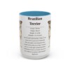 15oz brazilian terrier mug, Light Blue