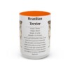 15oz brazilian terrier mug, Orange