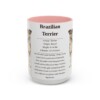 15oz brazilian terrier mug, Pink